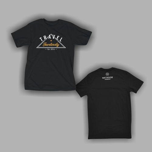 Shirt design for travel company! Diseño de two20art