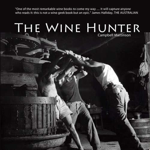 Book Cover -- The Wine Hunter Diseño de Farrukh