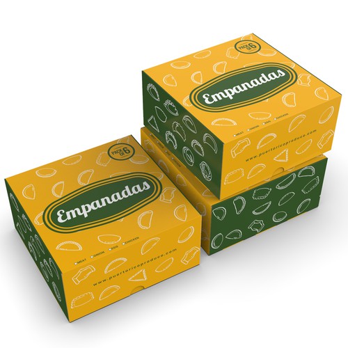 Empanada Box Design by -RD-