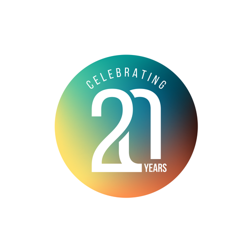 Design a 20 year company logo to celebrate this milestone. Design by Giovani.M