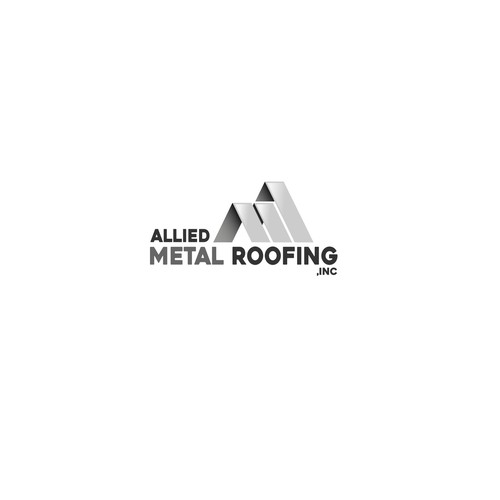 Allied Metal  Roofing logo Design by Khane29