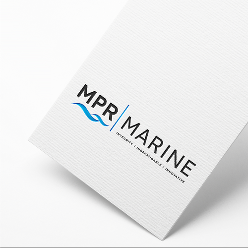 A Logo for a young, fresh, but with a nod to tradition, Maritime Consulting and Support Company. Design by pecas