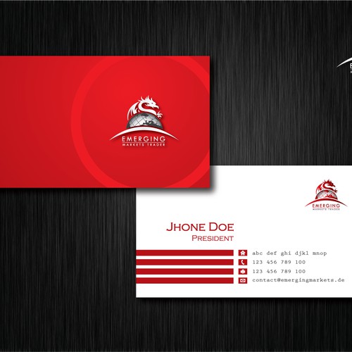 Diseño de Financial company needs new logo and name card design! de akmal_erfan