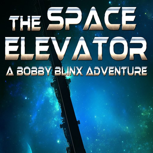 Book Cover for an epic science fiction adventure. Design by 8bit Design