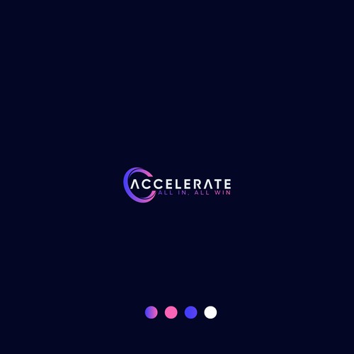 Accelerate 2024 Logo Comps Design by S H A Y