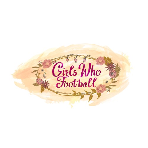 Girls Who Football Design by Danniel Fontinelle