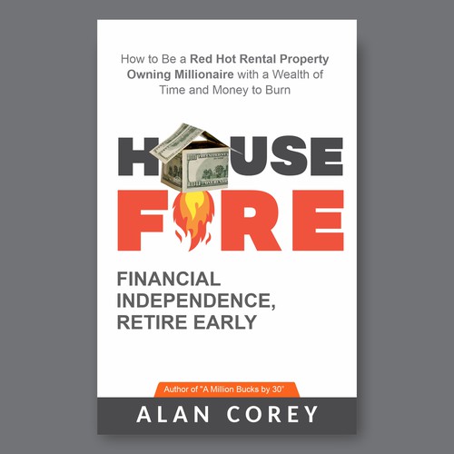 Eye-catching BOOK COVER with REAL ESTATE and EARLY RETIREMENT focus Design by Songv™