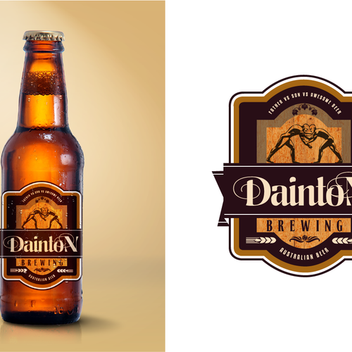 logo for Dainton Brewing Design by ds17