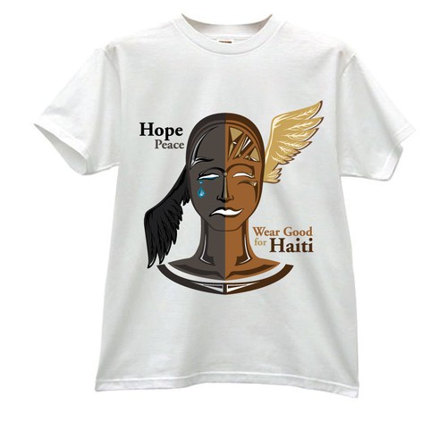 Wear Good for Haiti Tshirt Contest: 4x $300 & Yudu Screenprinter Ontwerp door soa.m