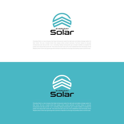 Everyday Solar Logo Design Design by ElVano_Eiji ✔