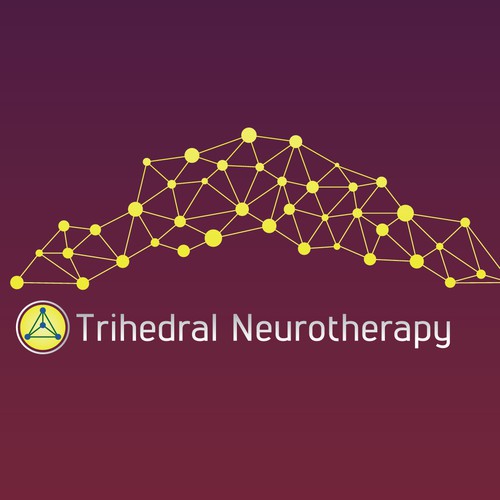 create a logo that contains both particle and wave, star and surf for Trihedral Neurotherapy Design by Footstep