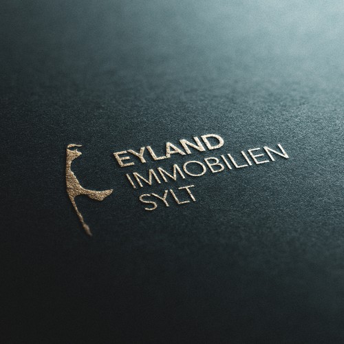 Create a real estate seller logo for Sylt which combines luxury, beach-surf-life, freedom and nature Design von csz.design