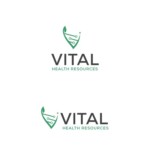 Vital Health Resources Logo Design by smitadesign