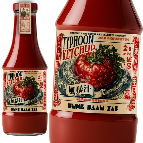 Proposta di design per un contest della categoria Etichetta di prodotto realizzata da Windmill Designer™