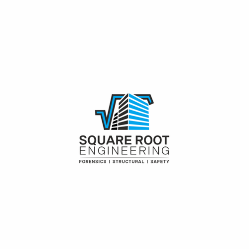 Design a logo for Square Root Engineering, a structural engineering firm Design by George@39