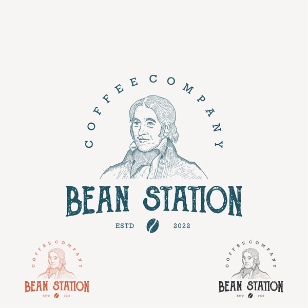 Design by Alfatih05 titled "Bean Station Coffee Co"