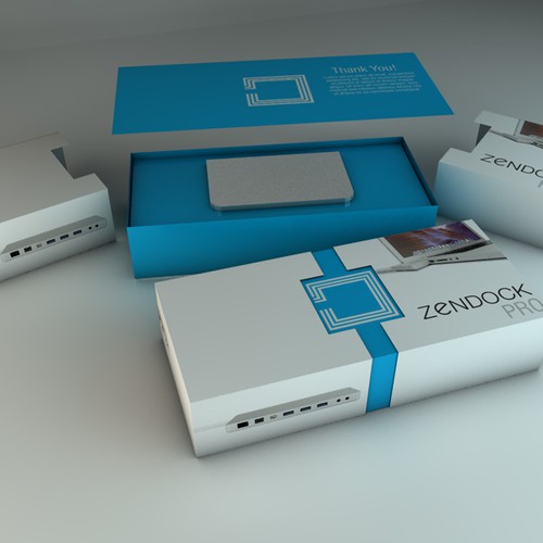 Zenboxx - Beautiful, Simple, Clean Packaging. $107k Kickstarter Success! Ontwerp door AleDL