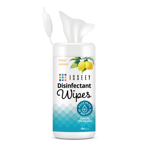 Product Label Design for "Disinfectant Wipes" Design by 3311design