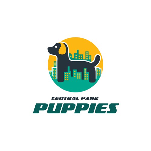 Design a heartfelt, modern logo for a brand that brings families and puppies together. Design by Vel66
