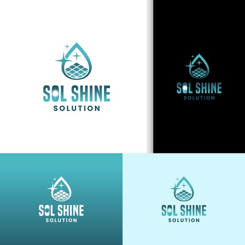 New solar panel cleaning business needing to attract customers Design by Herii1