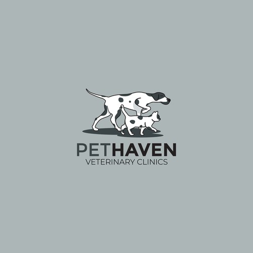 PetHaven Veterinary Clinics Logo Contest Design by ekampos