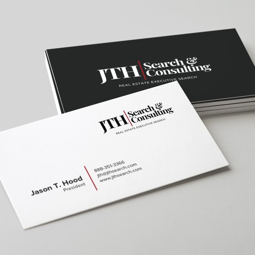 Business Card Design for Executive Search Firm Design by Birendra Chandra Das