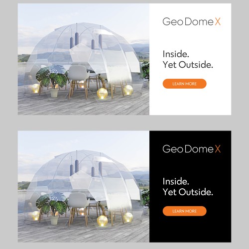 GeoDomeX - Tech Style Innovative Product -  Ad Campaign Design For The Launch Required Design by vkbdesign