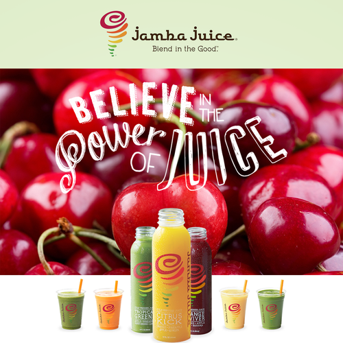 Create an ad for Jamba Juice Design by Victor Damasceno