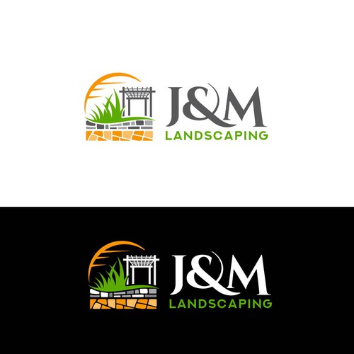 Hardscape/Landscape Logo Design, we build amazing backyards! Design by Schöpfer