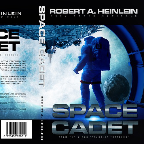 Space Cadet - need your skills and imagination. Create a book cover for ...