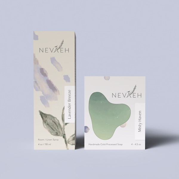 NEVAEH - Room/Linen Spray + Handmade Soap