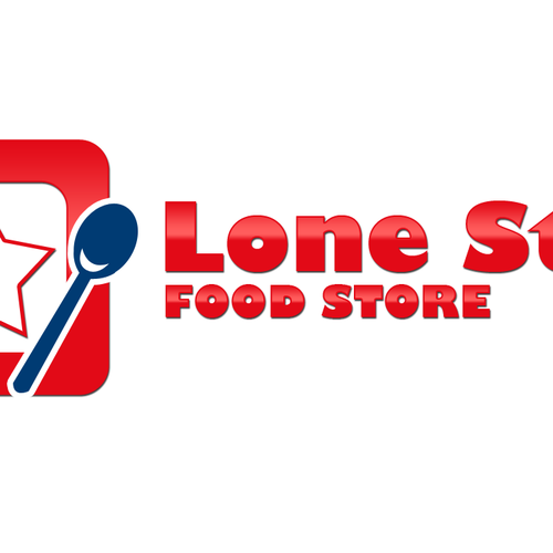 Lone Star Food Store needs a new logo Réalisé par GrapiKen