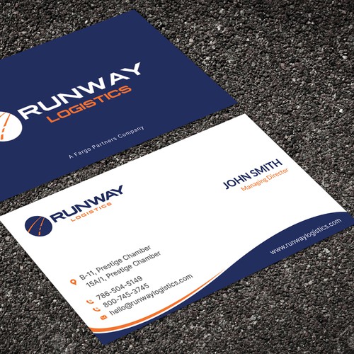 Design di Runway Logistics Business Card di ™SF_Design™