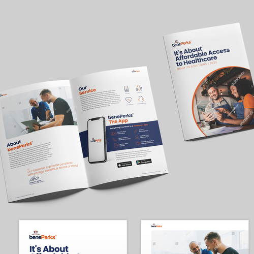 Product Portfolio brochure Design by IscoJuliano