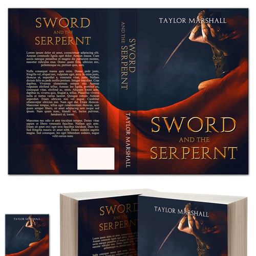 Designs | Sword and Serpent | Book cover contest