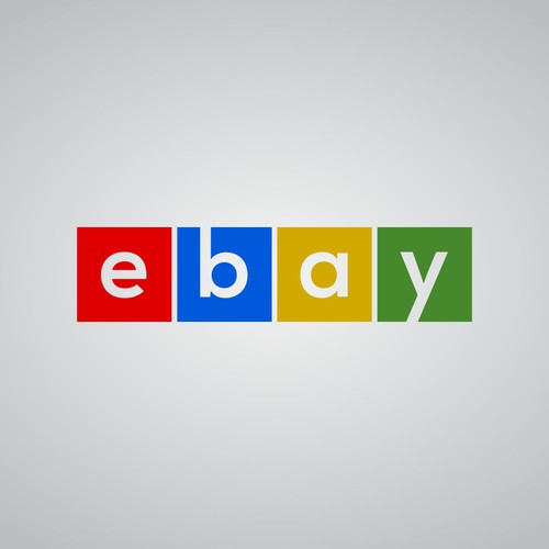 99designs community challenge: re-design eBay's lame new logo! Design by PetarTsonevDesign