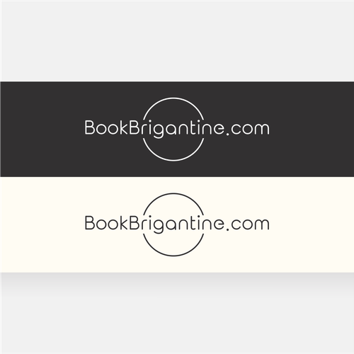 BookBrigantine.com Simple Vacation Rental Logo Design by MARSa ❤