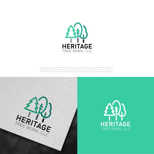 Design a money-attracting logo and business card for a tree service company. Design by Ezekiel Marian