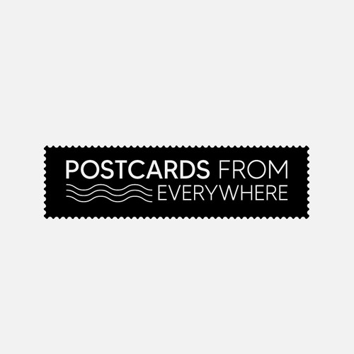 Postcards from Everywhere Logo Design by Taslima Karim