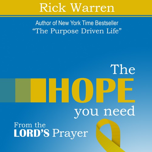 Design Rick Warren's New Book Cover Diseño de KHRAINE