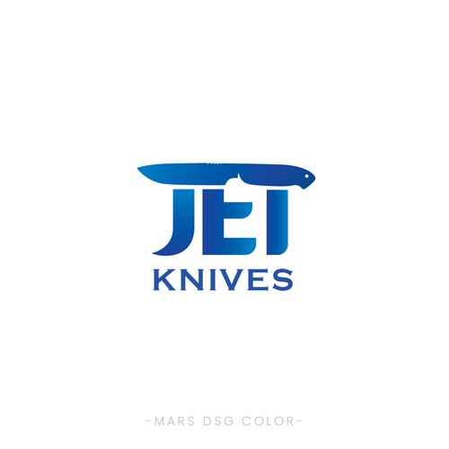 Custom knife making company needs logo for launch. Design by M.A.R.S DESIGN