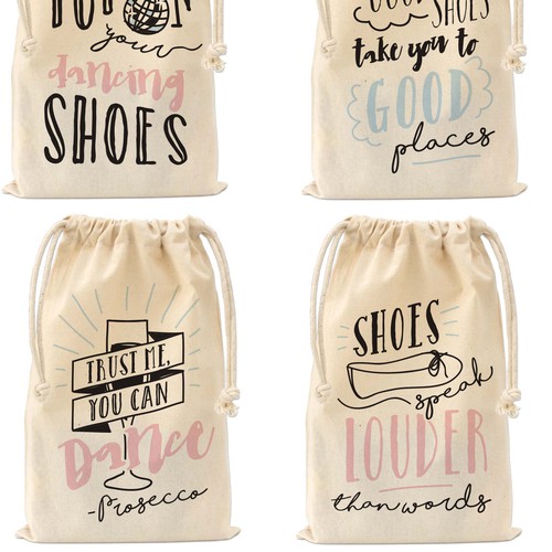 Shoe store bag design