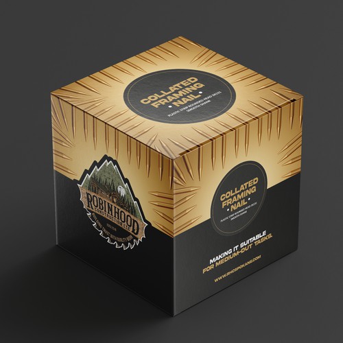 Dare to Impress: Design a Modern and Sleek Nail Box Packaging Design by susubayramm (insta)