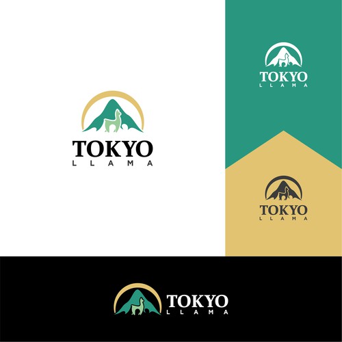 Outdoor brand logo for popular YouTube channel, Tokyo Llama Design by Rusmin05