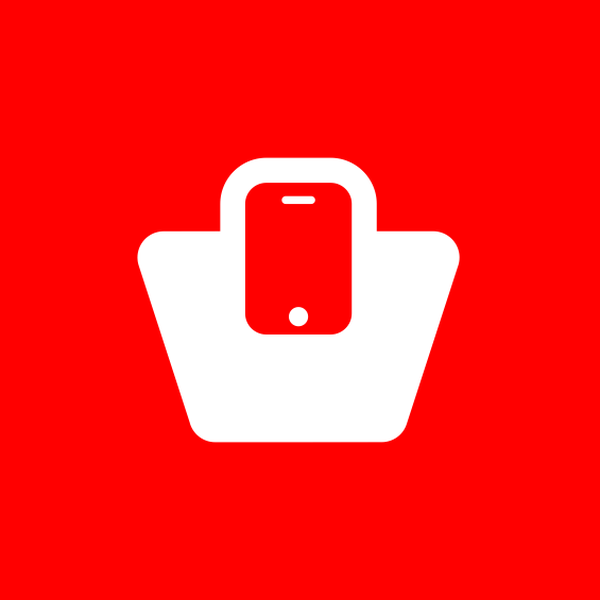 phone and shoping  bag