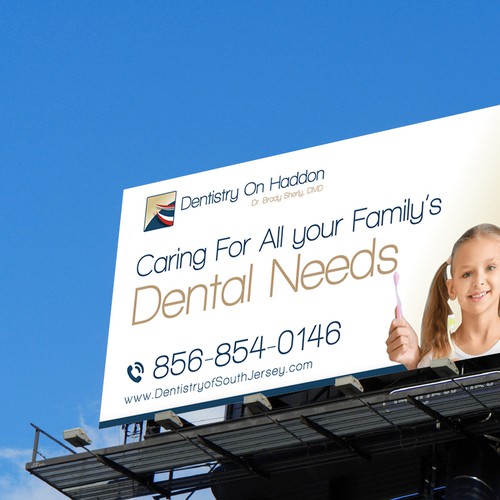 Designs Billboard Design ContestDentistry of South Jersey Signage contest