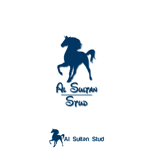 Al Sultan -Stud - Horse Logo Brand