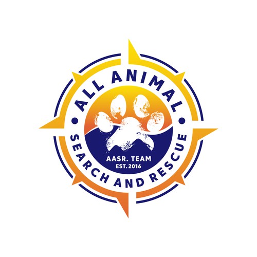Brand refresh for an animal search and rescue group Design by EdRisk 99
