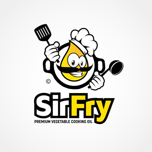 Design a logo for a frying/cooking oil. Design by ClaudioRegina