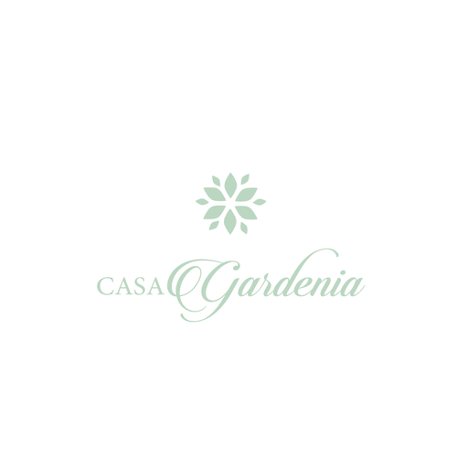 Casa Gardenia Logo Design by Mihaela♡